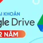 Google Drive 100GB/200GB/500GB (vĩnh viễn - BH 2 năm) - Tài khoản